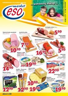 akční leták ESO MARKET 26.8.2015-6.9.2015