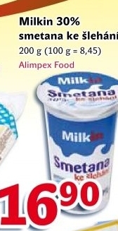 Smetana milkin 30