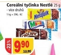 Tycinka cerealni nestle