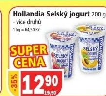 Jogurt selsky ochuceny hollandia