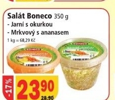 Salat jarni s okurkou boneco