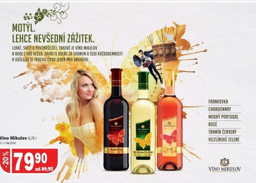 Vino motyl vino mikulov