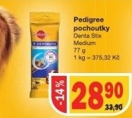 Pamlsky pro psy denta stix pedigree