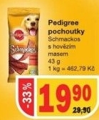 Pamlsky pro psy schmackos pedigree