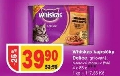 Kapsicky pro kocky delice whiskas