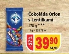 Cokolada orion