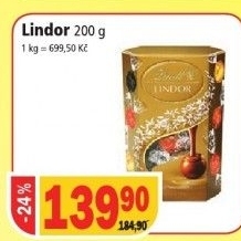 Bonboniera pralinky lindor lindt