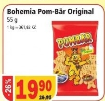 Snack pombar bohemia chips