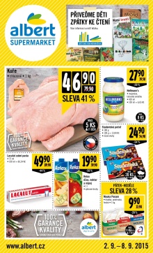 akční leták Albert 2.9.2015-8.9.2015