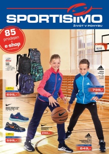 akční leták Sportisimo 3.9.2015-30.9.2015