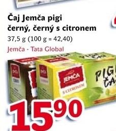 Caj cerny pigi jemca