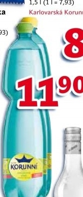 Voda ochucena korunni