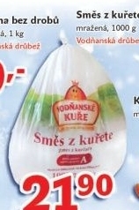 Smes z kurete polevkova mrazena vodnanske kure