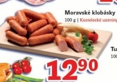Klobasy moravske kostelecke uzeniny