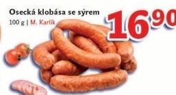 Klobasa osecka se syrem m karlik
