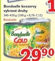 Konzervy zeleninove bonduelle