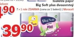 Toaletni papir 2vrstvy soft plus big soft