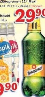 Pivo svetly lezak 11 zlatopramen