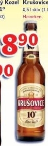 Pivo svetle vycepni 10 krusovice