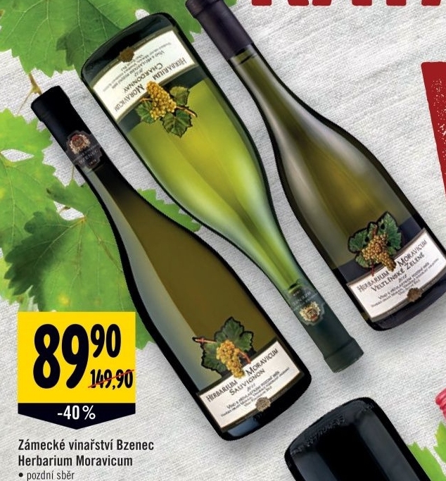 Vino herbarium moravicum zamecke vinarstvi bzenec
