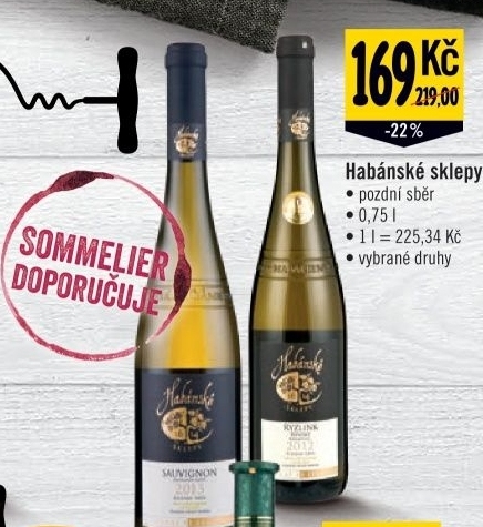 Vino habanske sklepy pozdni sber