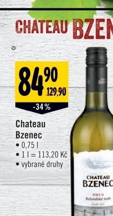 Vino chateau bzenec