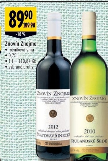 Vino znovin znojmo