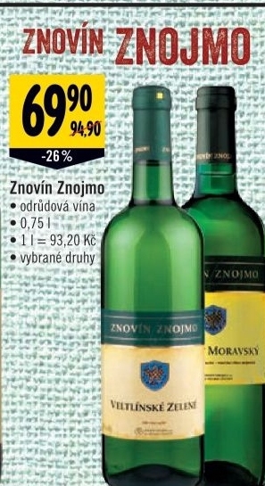 Vino znovin znojmo