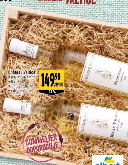 Vino chateau valtice privlastkove