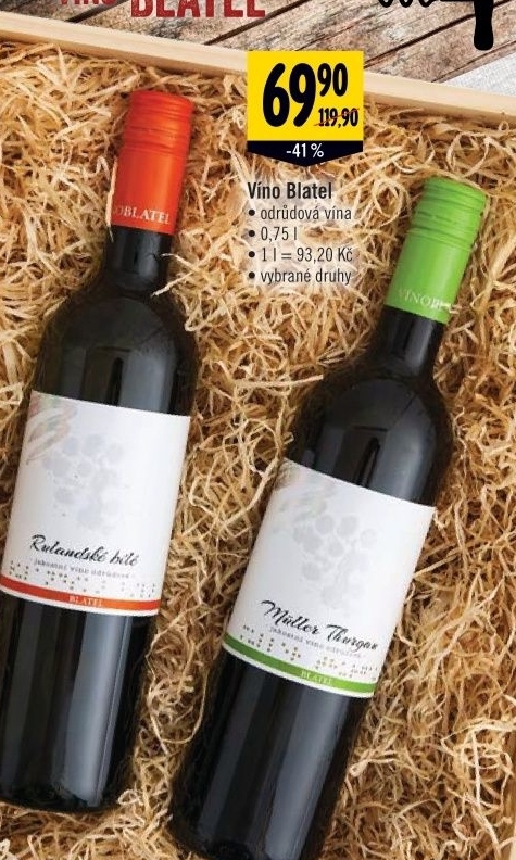 Vino vinarstvi blatel