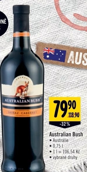 Vino australian bush