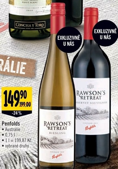 Vino rawson s retreat penfolds