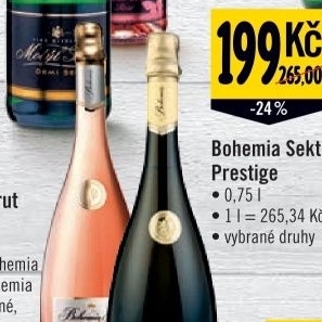 Sekty prestige bohemia sekt