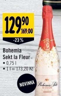 Sekt la fleur bohemia sekt