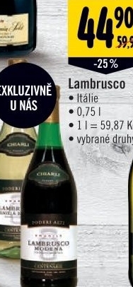 Sekty lambrusco