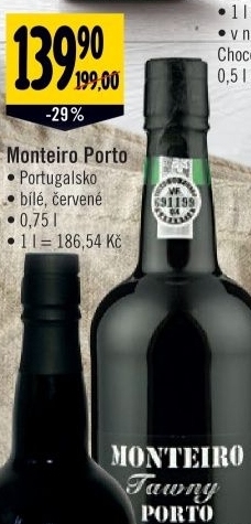 Vino porto monteiro