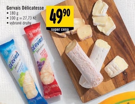 Syr vyzraly delicatesse gervais