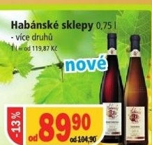 Vino habanske sklepy