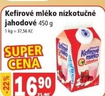 Mleko kefirove ochucene mlekarna valasske mezirici
