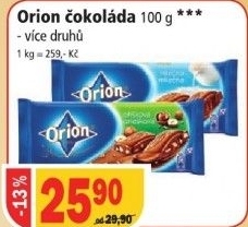 Cokolada orion