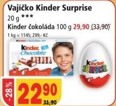 Vajicko s prekvapenim kinder