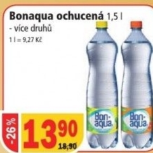 Voda ochucena bonaqua