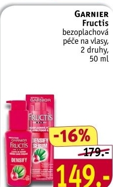 Pece na vlasy bezoplachova fructis garnier