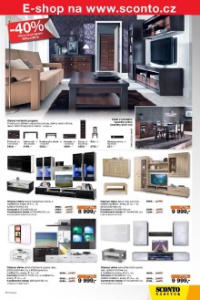 akční leták Sconto nábytek 16.9.2015-29.9.2015