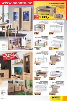 akční leták Sconto nábytek 16.9.2015-29.9.2015