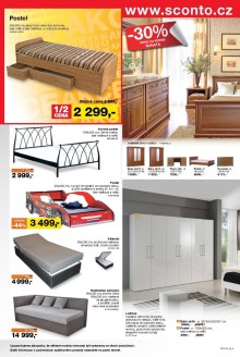 akční leták Sconto nábytek 16.9.2015-29.9.2015