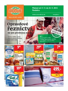 akční leták Globus 17.9.2015-23.9.2015