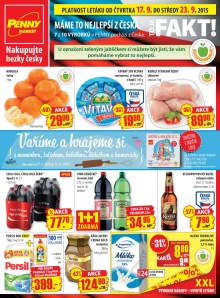 akční leták Penny Market 17.9.2015-23.9.2015