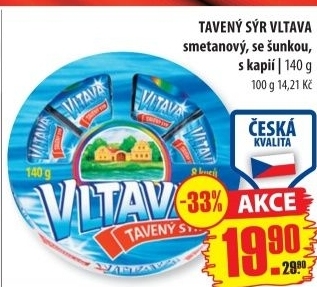 Syr taveny vltava