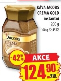 Kava instantni crema gold jacobs